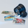 Loupe de bijoutier avec LED, grossissement x10  - 1