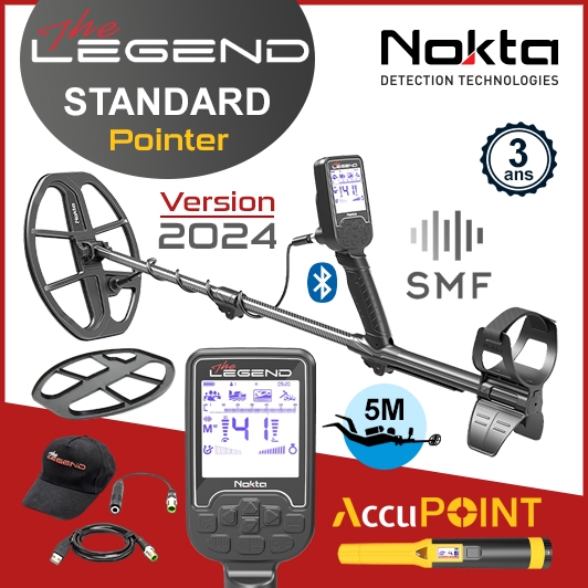 The Legend Nokta Makro : le nouveau détecteur de métaux multi-fréquences