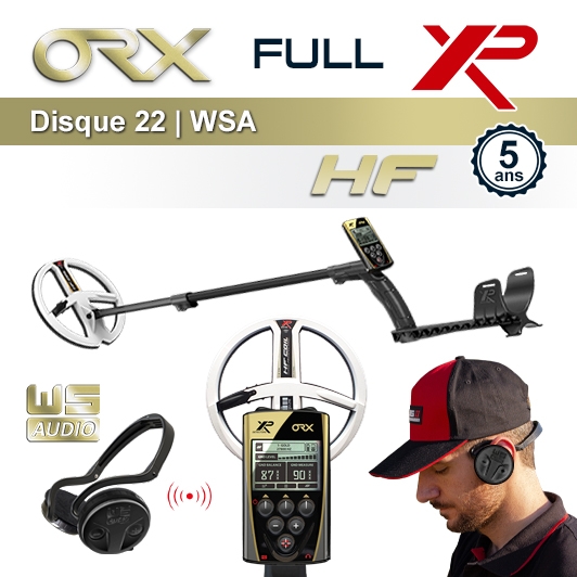 Detecteur de metaux XP Orx avec disque 22,5cm HF