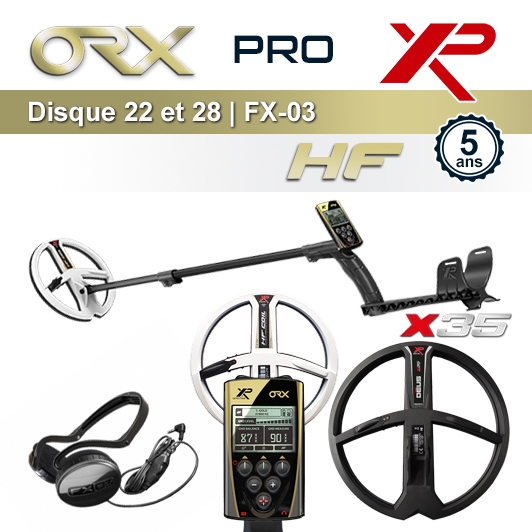 Orx avec un disque HF et X35