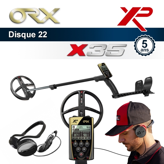 Detecteur de metaux XP Orx avec disque 22,5cm X35