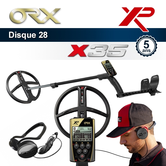 Detecteur de metaux XP Orx avec puissant disque 28cm X35