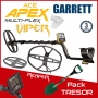 Détecteur Garrett Apex avec 2 disques pour gagner en profondeur de prospection