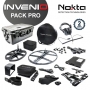 De nombreux accessoires sont fournis avec le Nokta Invenio Pro : 2 disques, mallette, casque audio...