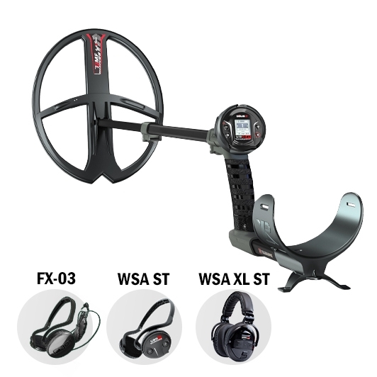 Detecteur de metaux XP Deus 2 Master avec casque sans fil WS6 et puissant disque 34x28 cm FMF