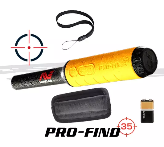 Pro-Find 35 Minelab pour localisation d'une cible