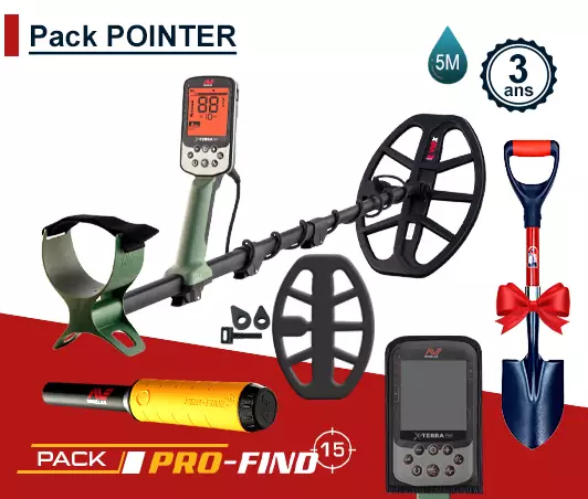 Minelab X-Terra Pro avec Pro-Find 15